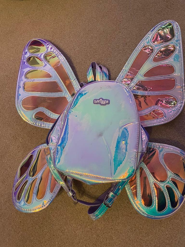 smiggle butterfly backpack